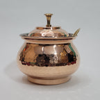 Pure Storage for Pure Ghee – Handcrafted Copper Ghee Pot with Kalai Lining (250 ML)