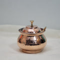 Pure Storage for Pure Ghee – Handcrafted Copper Ghee Pot with Kalai Lining (250 ML)