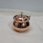 Pure Storage for Pure Ghee – Handcrafted Copper Ghee Pot with Kalai Lining (250 ML)