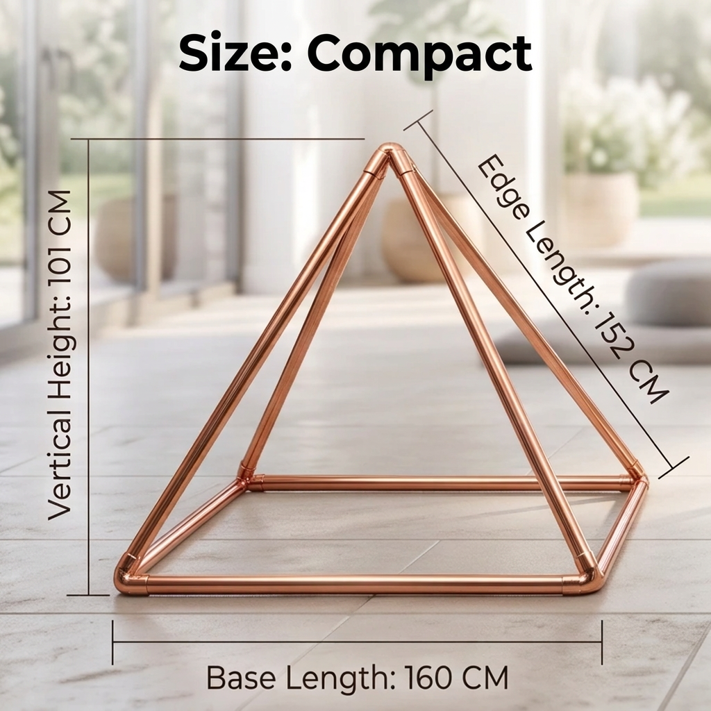Tamra House Copper Pyramid Compact Size