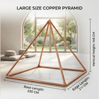 Tamra House Copper Pyramid Large Size