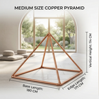 Tamra House Copper Pyramid Medium Size