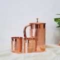 Set of Copper water jug with glasses