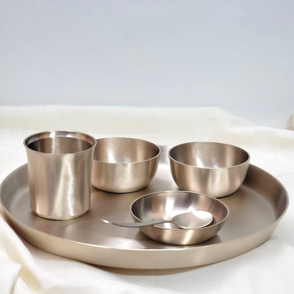 Pure Kansa Thali Dinnerset