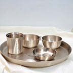 Pure Kansa Thali Dinnerset