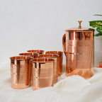 copper water jug gift set
